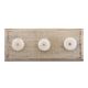 White Stone Flat Wooden Hooks Online